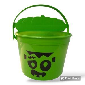 2023 McDonald's Green Monster Boo Bucket Halloween Happy Meal BUCKET ONLY